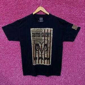 Dodge Rams Guts Glory American Pick-Up Truck Promo Tee L